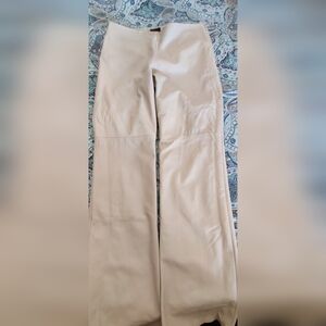 Danier Cream Boot Cut Pants Size 6